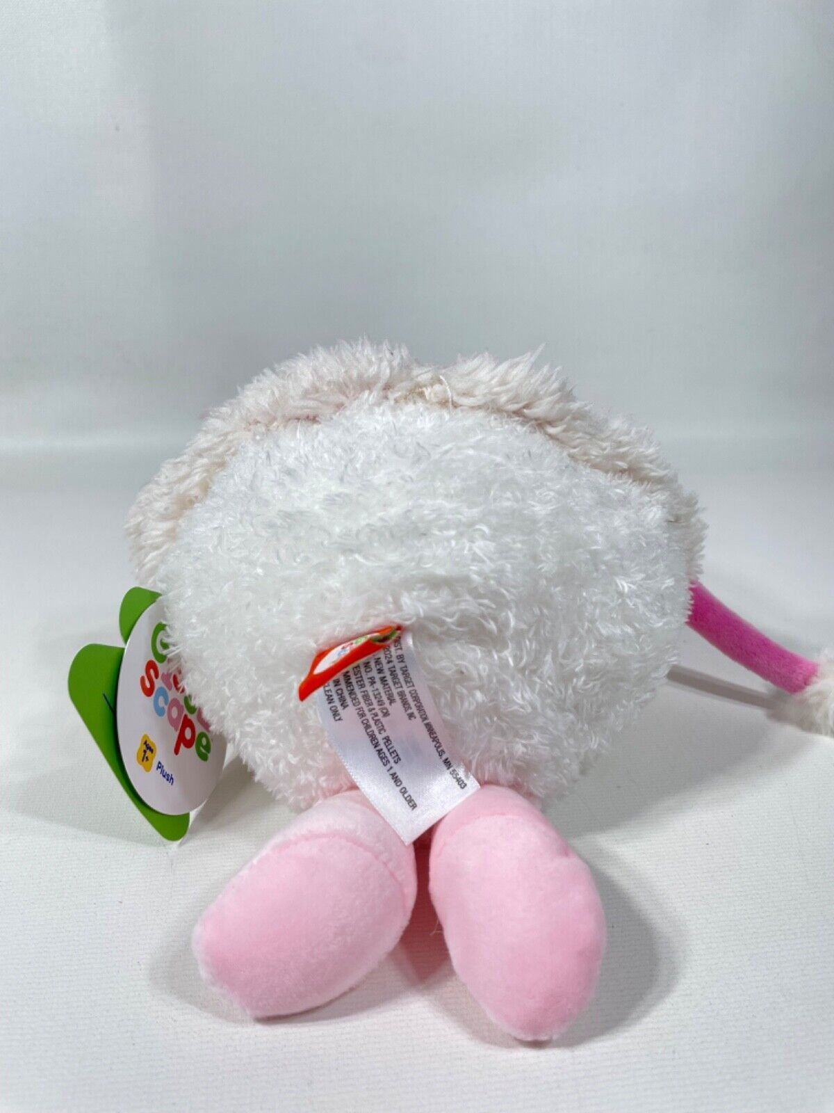 Gigglescape 6" Holiday Snowball with Pink Hat Soft Plush Toy - Bellso