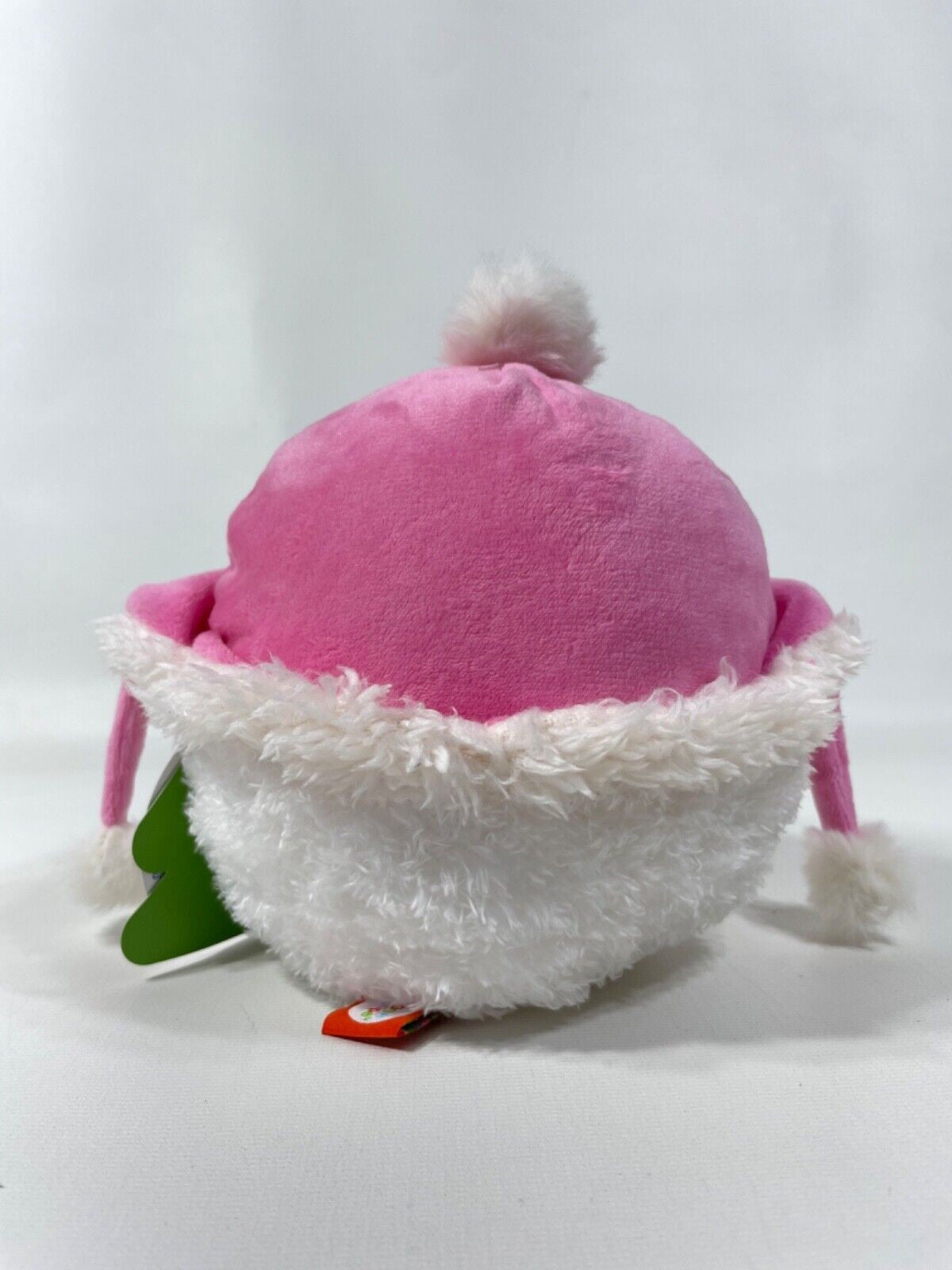 Gigglescape 6" Holiday Snowball with Pink Hat Soft Plush Toy - Bellso