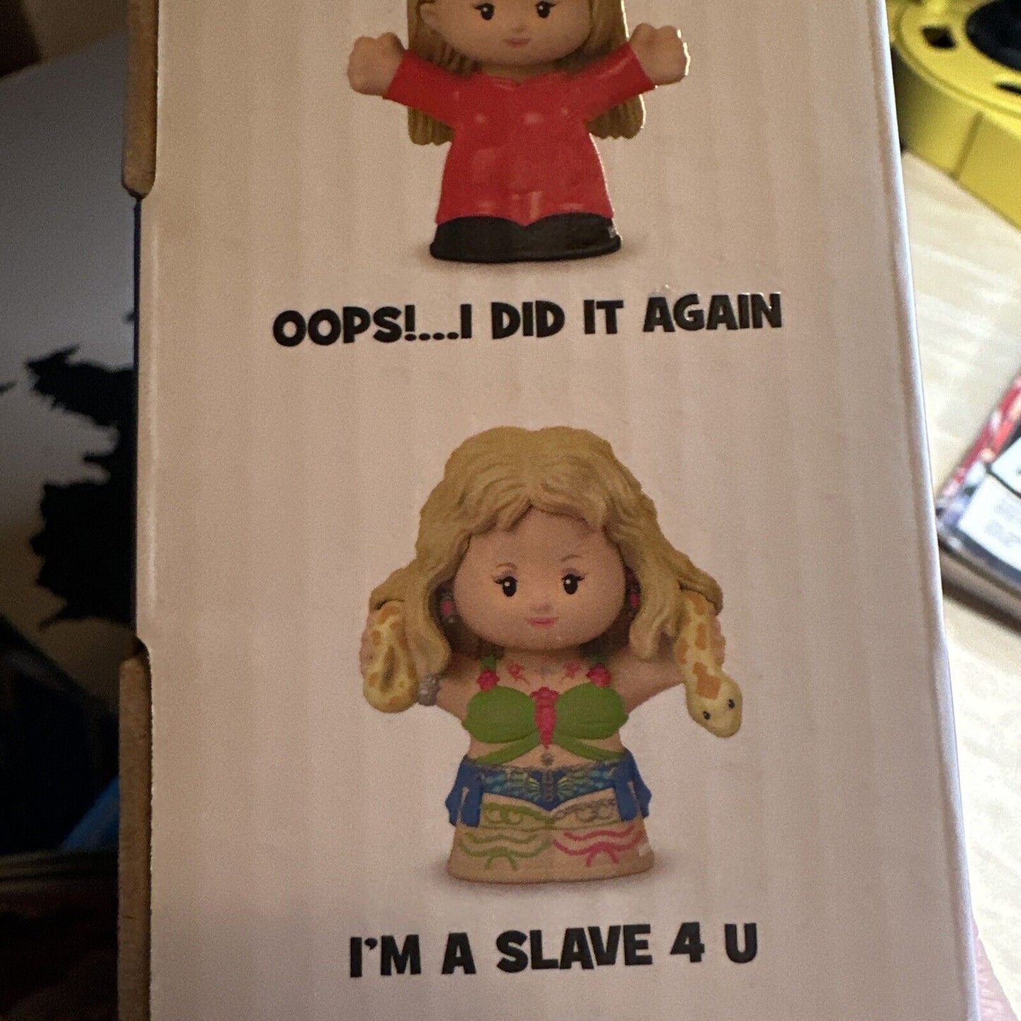 Fisher-Price Little People Collector Britney Spears Figures - 4pk