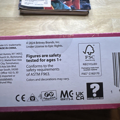 Fisher-Price Little People Collector Britney Spears Figures - 4pk