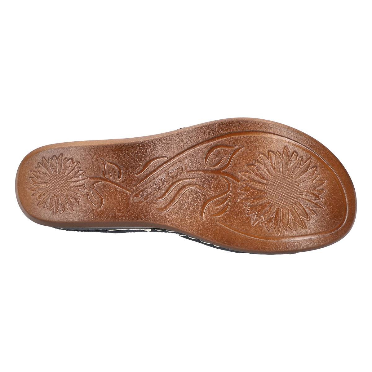 Easy Street Women's Jupiter Comfort Buckle Slingback Sandals - Natural Size 7-1/2 - Bellso