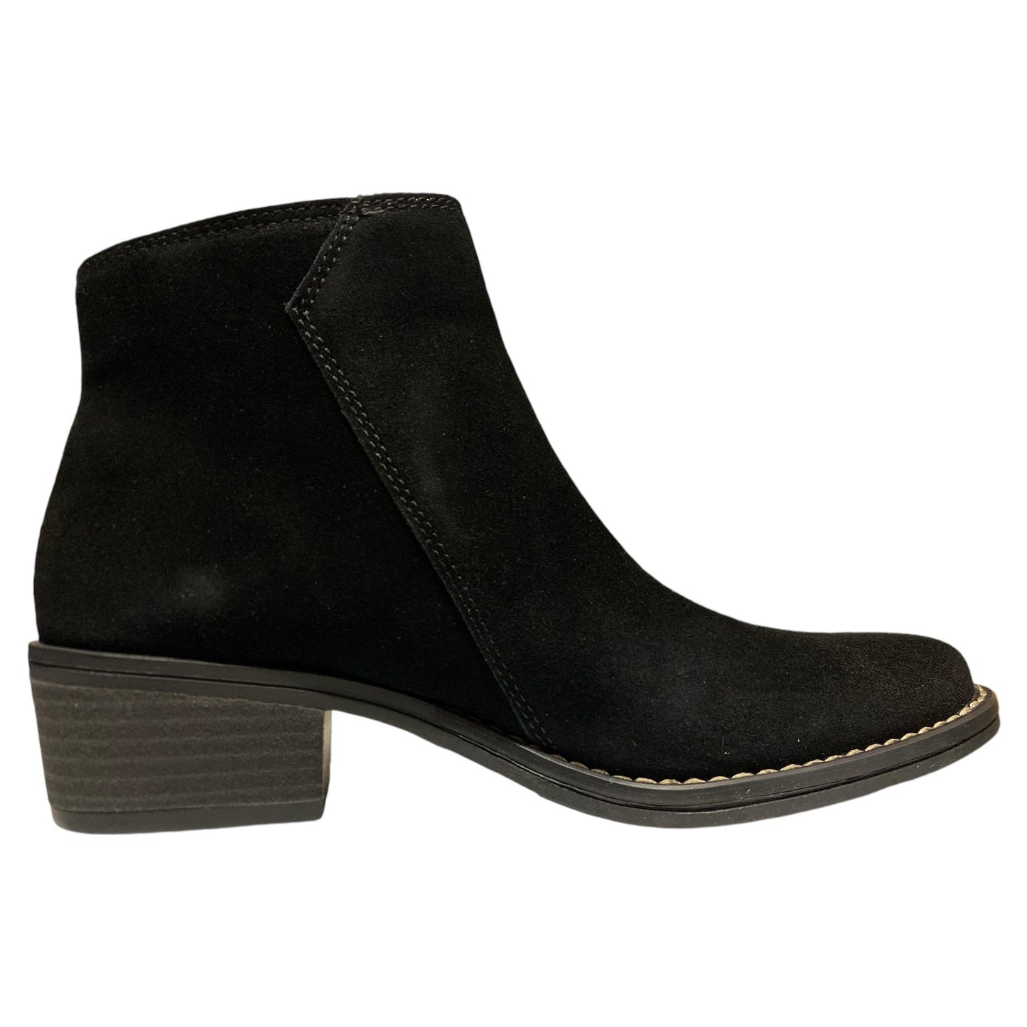 White Mountain Women's Side Zip Suede Leather Ankle Boot Size 10 - Bellso