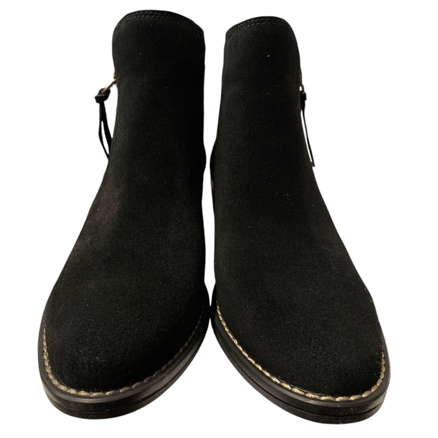 White Mountain Women's Side Zip Suede Leather Ankle Boot Size 10 - Bellso