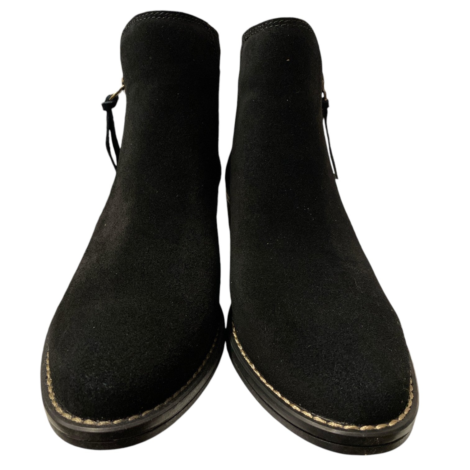 White Mountain Women's Side Zip Suede Leather Ankle Boot Size 10 - Bellso