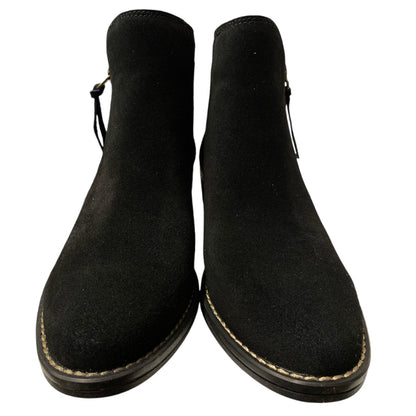 White Mountain Women's Side Zip Suede Leather Ankle Boot Size 10 - Bellso