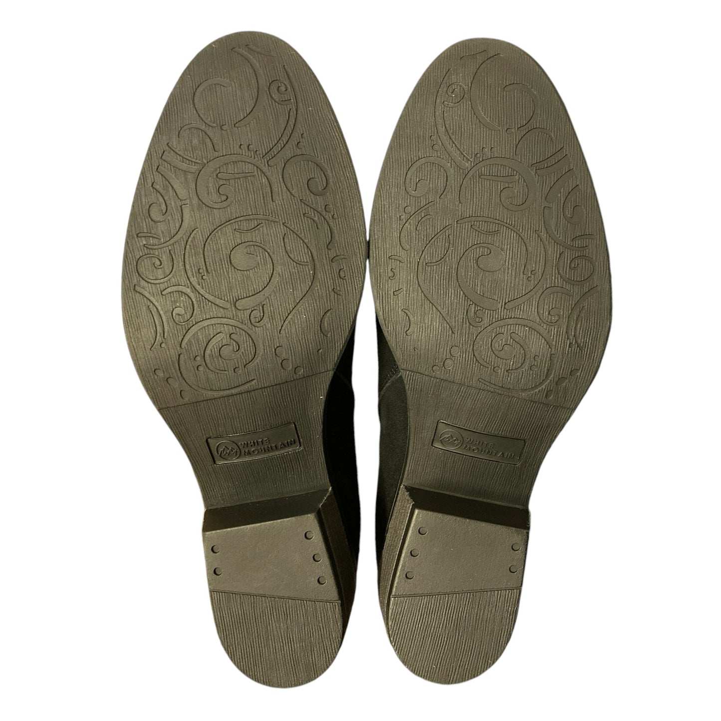 White Mountain Women's Side Zip Suede Leather Ankle Boot Size 10 - Bellso