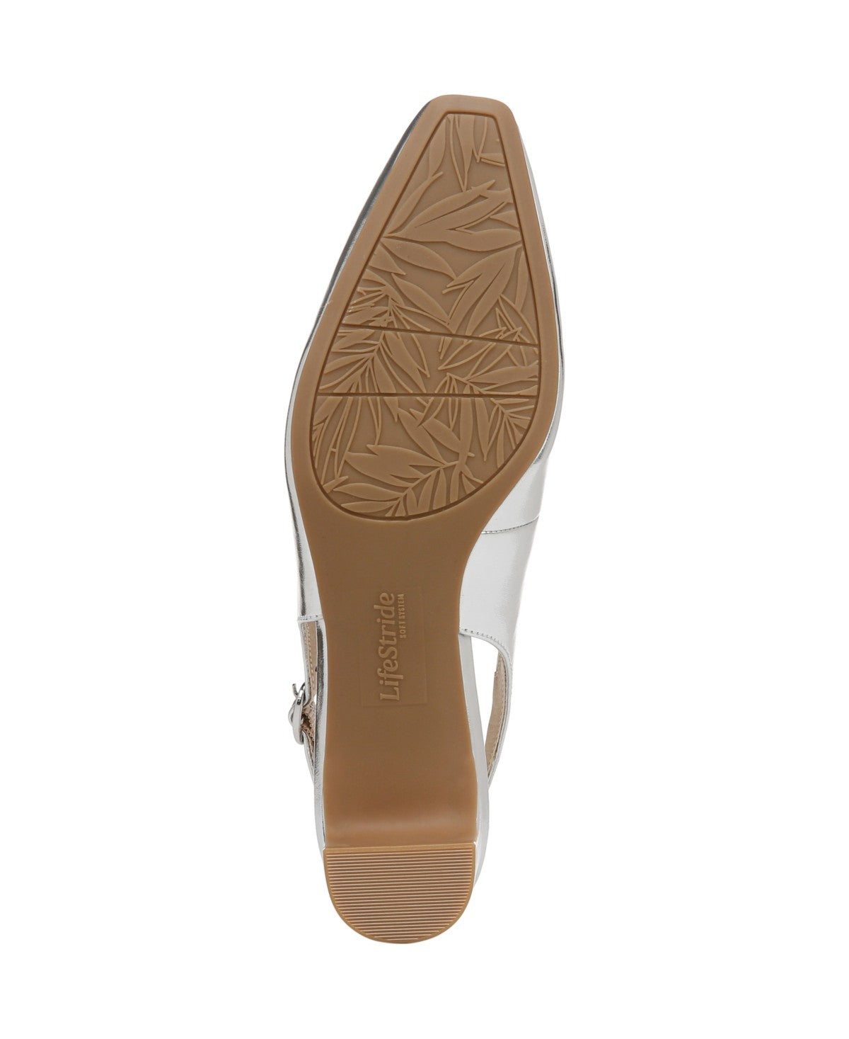 LifeStride Lorena Women's Sandals Silver Faux Leather : 9.5 M (B) - Bellso