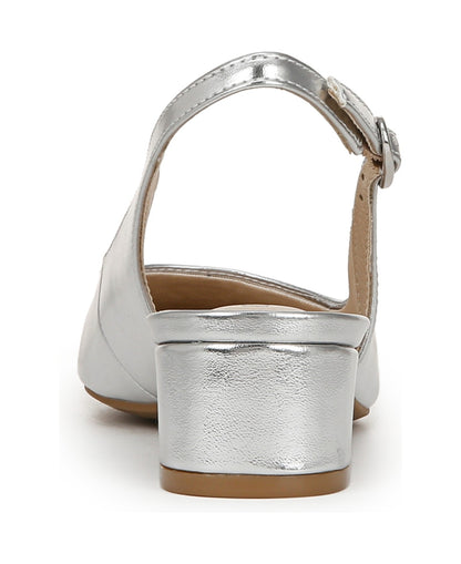 LifeStride Lorena Women's Sandals Silver Faux Leather : 9.5 M (B) - Bellso