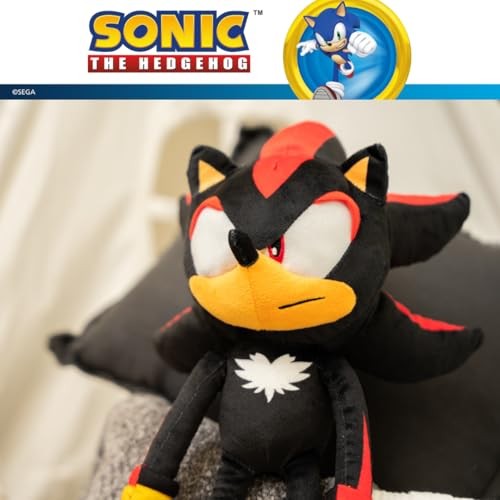 Franco Sonic Shadow the Hedgehog Anime Kids Bedding Super Soft Plush Cuddle Pillow Buddy, One Size, (Officially Licensed Product) - Bellso