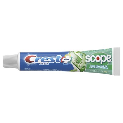 Crest + Scope Complete Whitening Toothpaste  Minty Fresh  5.4 Oz