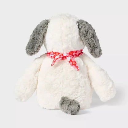 Gigglescape 16" Dog with Heart Bandana Plush 16" Stuffed Animal - Bellso