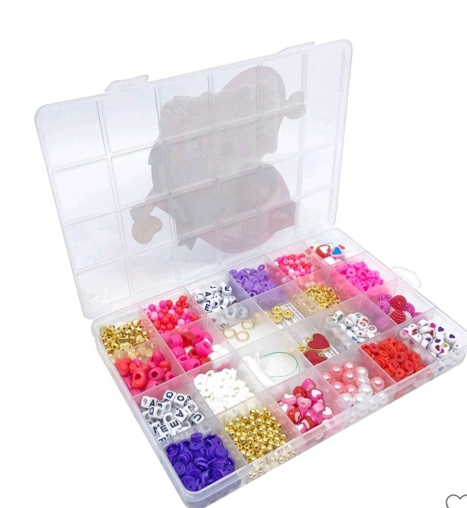 NWT CraZArt Bead Mine Fashion Bracelets Jewelry Kits, Valentine's Day, Easter - Bellso