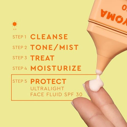 BYOMA Liquid Face Fluids - SPF 30 - 1.69 Fl Oz - Bellso
