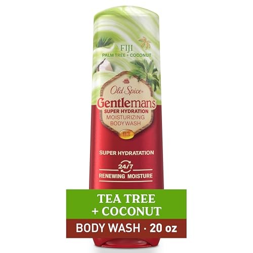 Old Spice Super Hydration Men S Body Wash  Fiji with Palm Tree and Coconut  24/7 Renewing Moisture  20g - Bellso