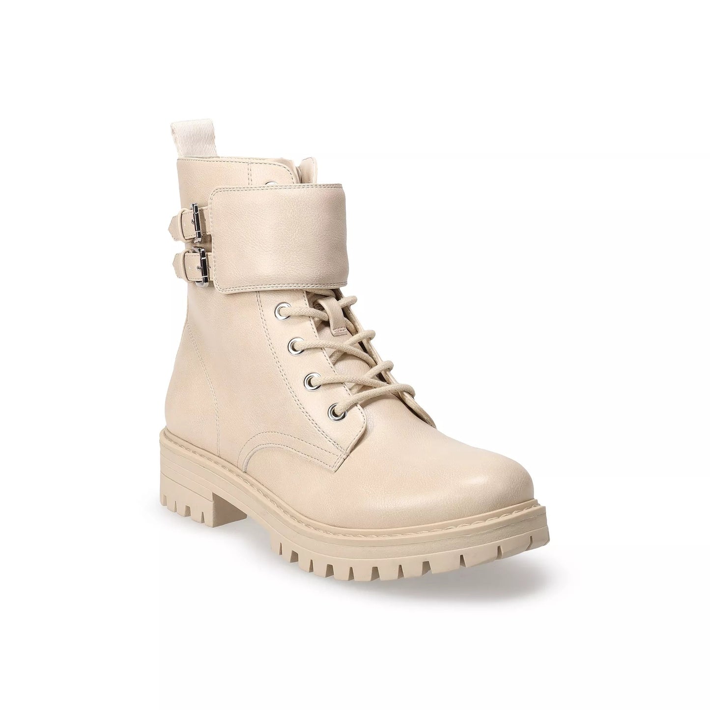 SO Monk Women's Boots, Size: 9, Ivory - Bellso