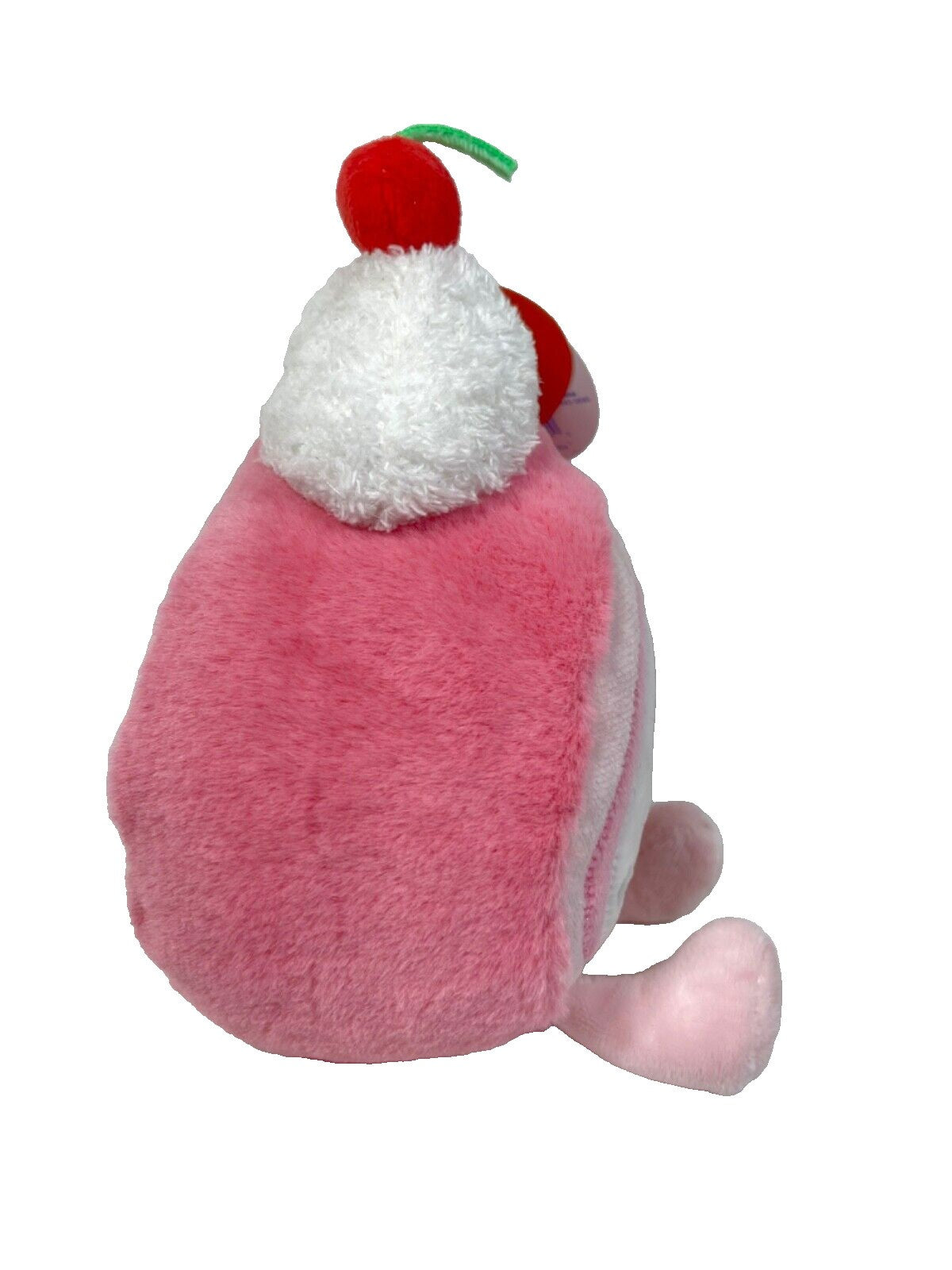 Gigglescape Swiss Roll 8.5" Plush Toy Pink Soft Stuffed Animal - Bellso