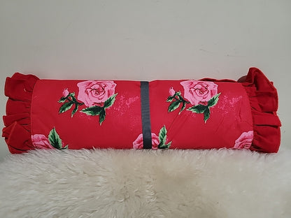 NEW  - Threshold  72"x14" Roses Table Runner - Red - Bellso