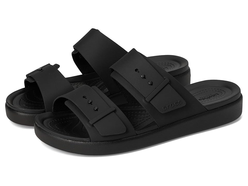 Crocs Brooklyn Buckle Low Low; Black, W6