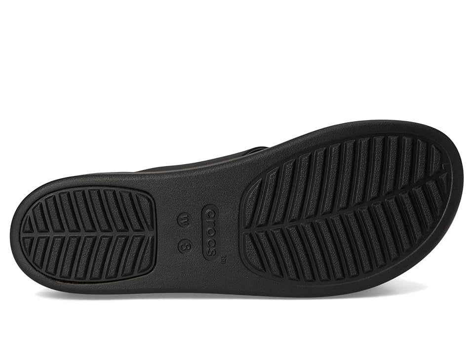 Crocs Brooklyn Buckle Low Low; Black, W6
