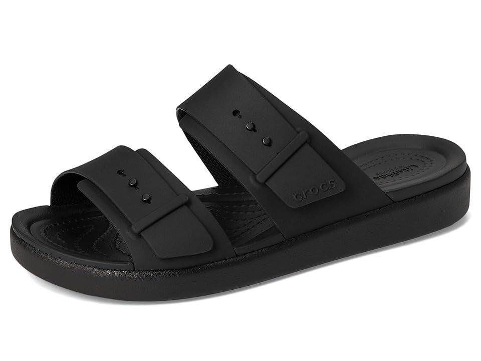 Crocs Brooklyn Buckle Low Low; Black, W6