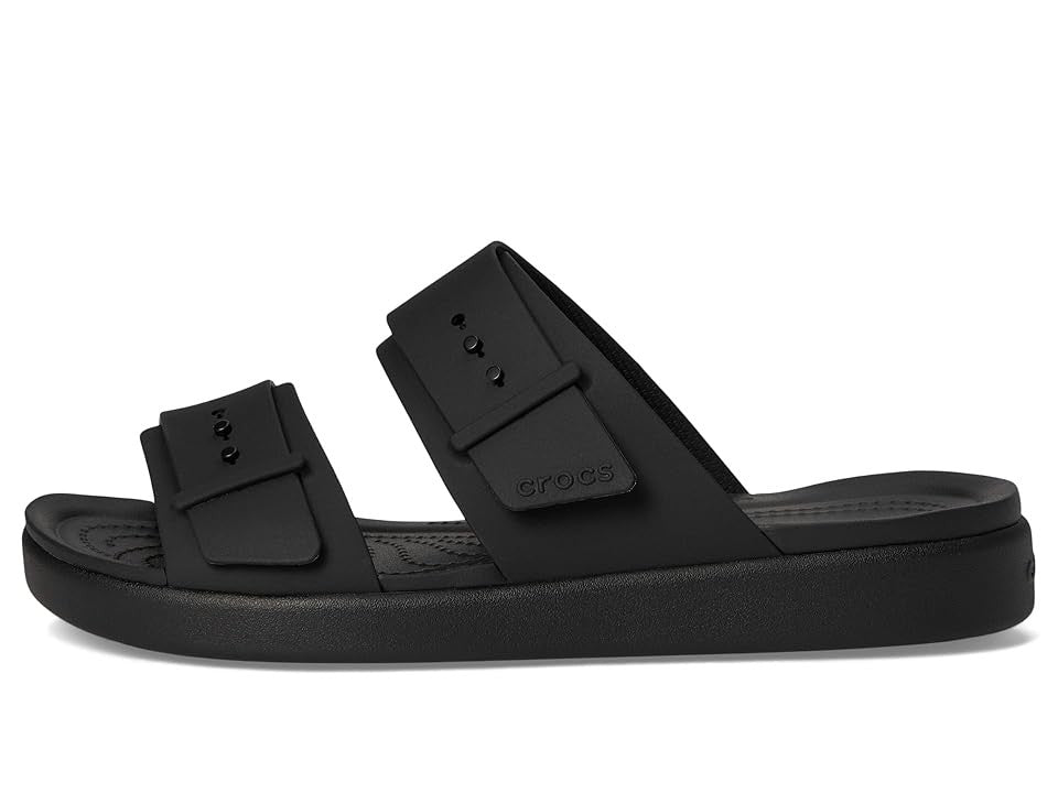 Crocs Brooklyn Buckle Low Low; Black, W6