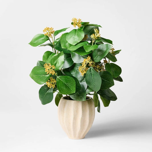 Privet Seeded Potted Artificial Arrangement - Threshold™ Designed with Studio McGee