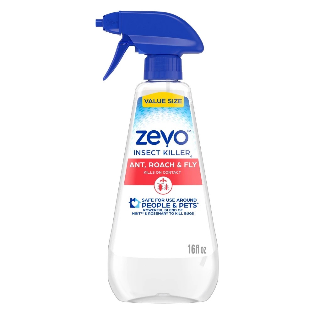 Zevo Ant, Roach & Fly Multi-Insect Indoor Killer Spray 16fl Oz
