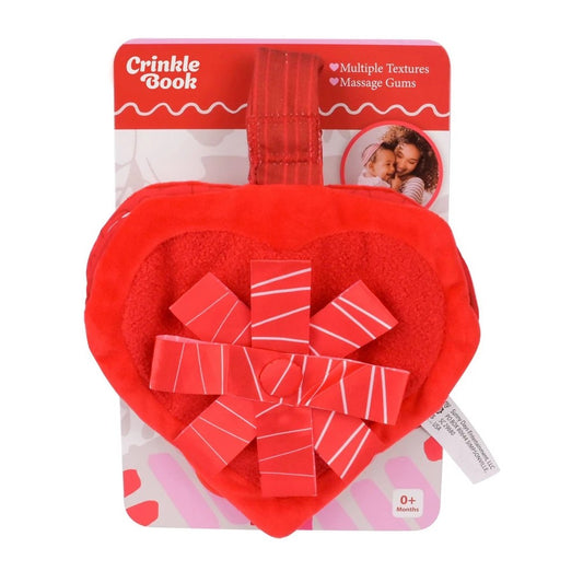 Sunny Days Deluxe Crinkle Book - Candy Box - Valentine's Day - Bellso