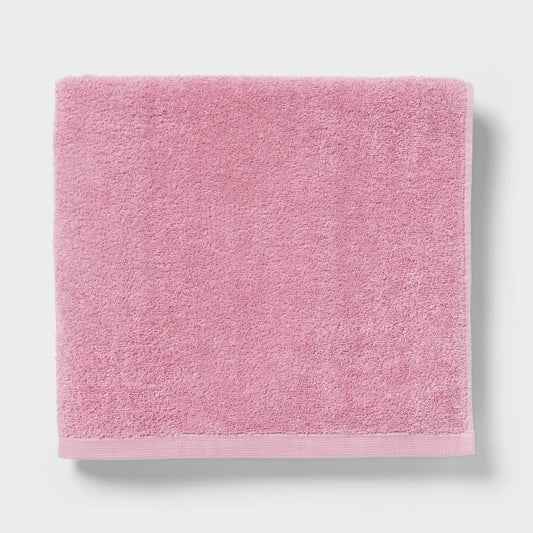 Everyday Bath Towel Pink - Room Essentials - Bellso
