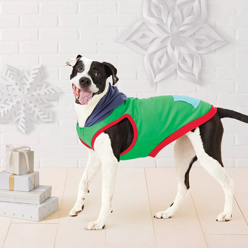 Colorblock Dog Hoodie - Wondershop L - Bellso