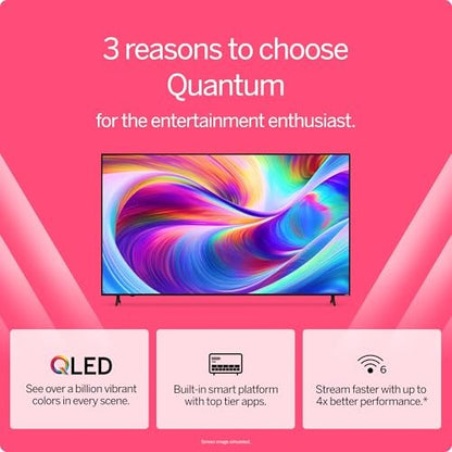 Vizio VQD50M 50 Inch Class Quantum 4K QLED UHD HDR Smart TV