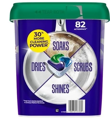 Cascade Platinum Plus Dishwasher Detergent, Fresh Scent, 82 Pacs with 24 Bonus - 106 Pacs - Bellso