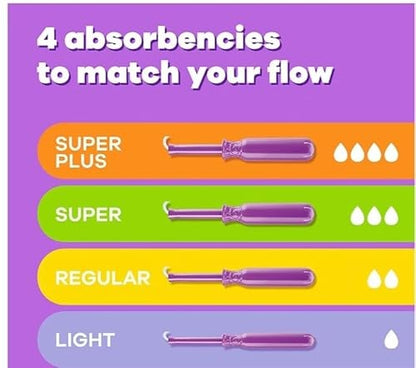 Tampax Radiant Triple Pack - 77 Tampons - Bellso