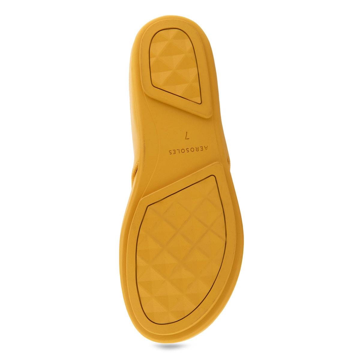 Aerosoles Women's Fisher Round Toe Thong Sandals - Black Patent Faux Leather Size 8M - Bellso