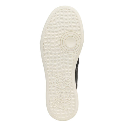 Blowfish Malibu Women's Tanner Low Profile Lace up Sneakers - White Faux Leather Size 9 M - Bellso