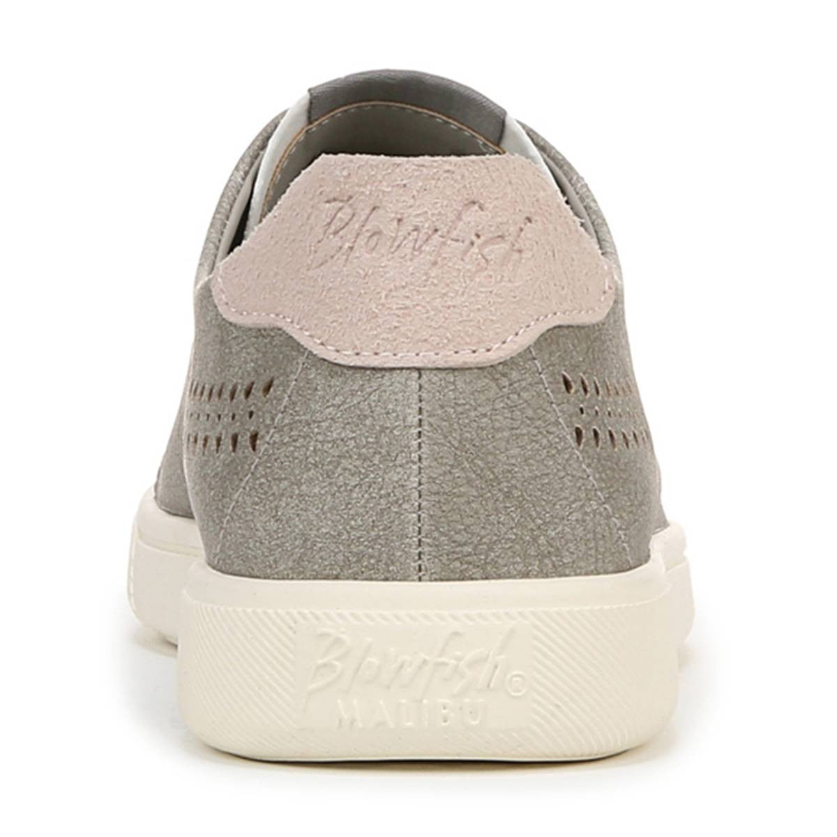 Blowfish Malibu Women's Tanner Low Profile Lace up Sneakers - White Faux Leather Size 9 M - Bellso