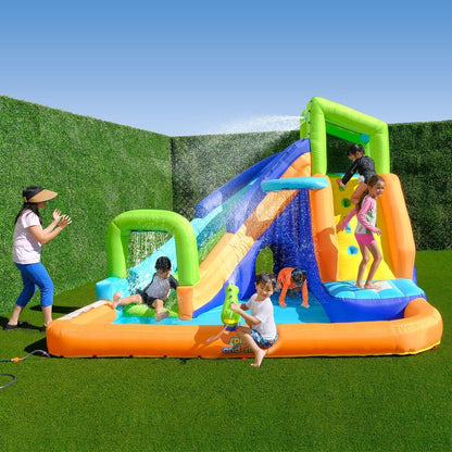My 1st Water Slide Splash and Slide with Tunnel and Water Arch - Bellso