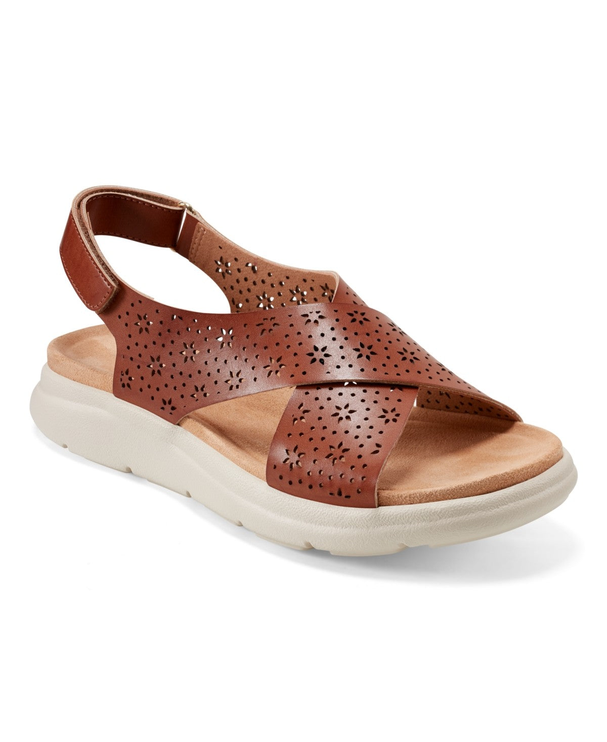 Easy Spirit Amiya - Womens 7.5 Brown Sandal Medium - Bellso