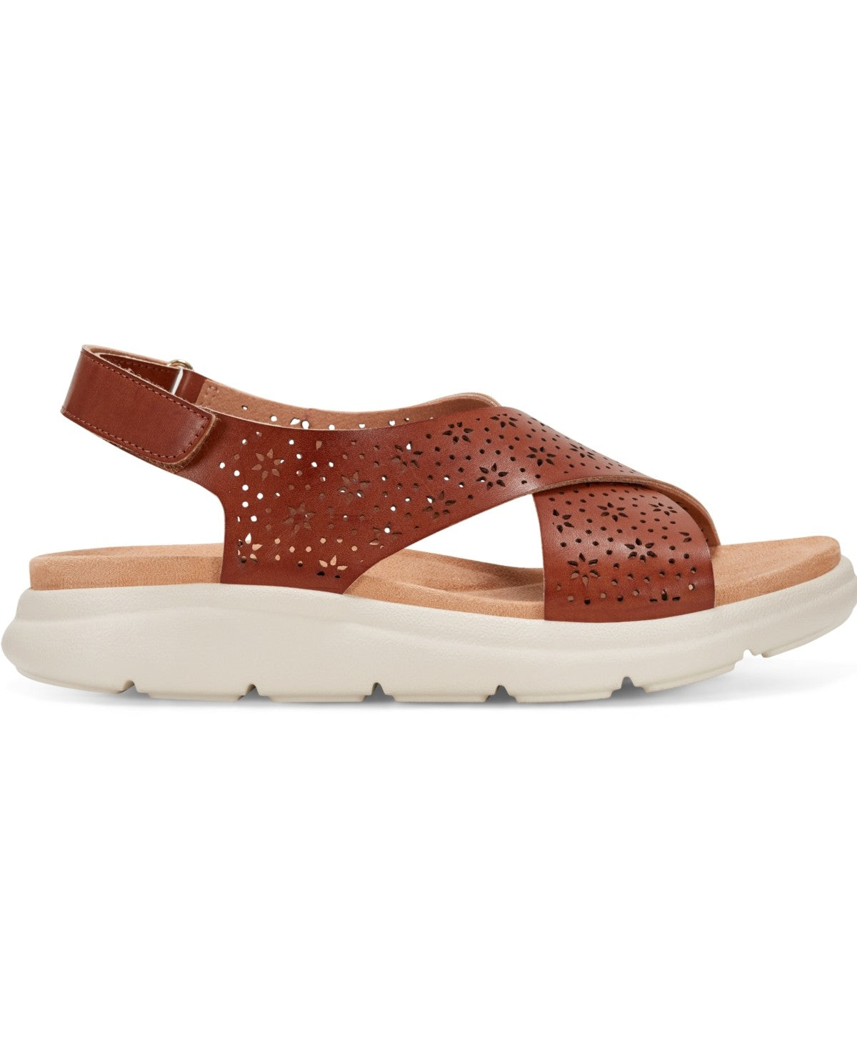 Easy Spirit Amiya - Womens 7.5 Brown Sandal Medium - Bellso
