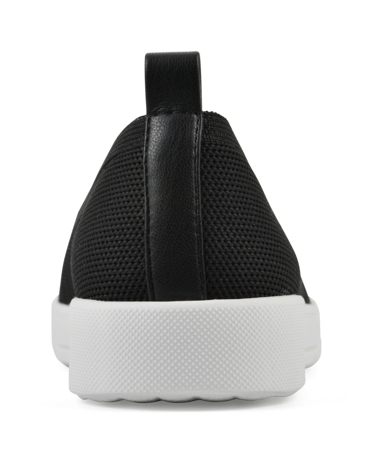 White Mountain Women's Upright Slip-on Sneakers - Black Fabric Size 9.5 - Bellso