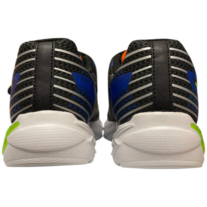 Skechers Boys Flex-Glow Bolt Light-up Stretch Laced Sneaker Size 3 - Bellso