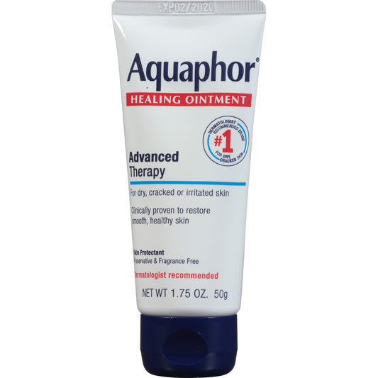 Aquaphor Healing Ointment Skin Protectant and Moisturizer for Dry and Cracked Skin Unscented - 1.75oz