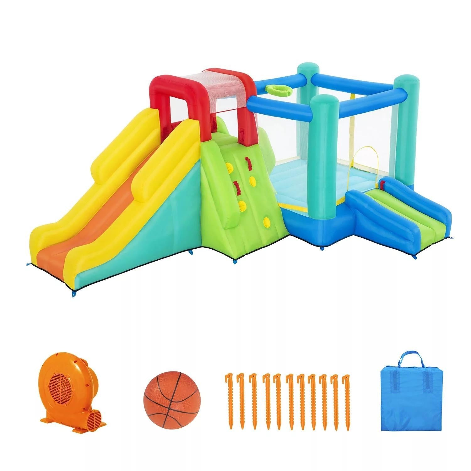 Bestway Jump 'n Climb Kids Inflatable Mega Bouncer - Bellso