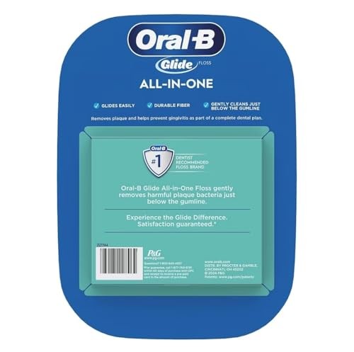 Oral-B Glide All-in-One Mint Flavor Dental Floss  44 M  6 Pk