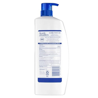 Head & Shoulders Scalp Restore Shampoo, 38.8 Fluid Ounce - Bellso