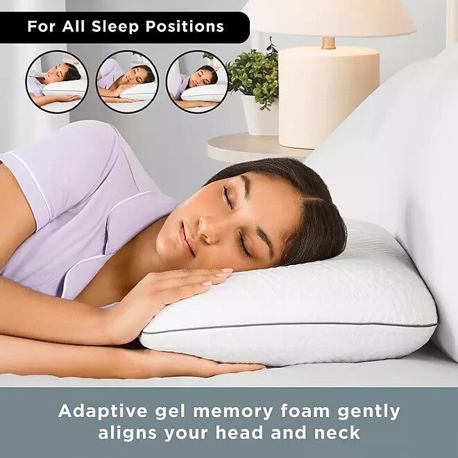 Member’s Mark Hotel Premier Collection Premium Cooling Gel Memory Foam Pillow - Bellso