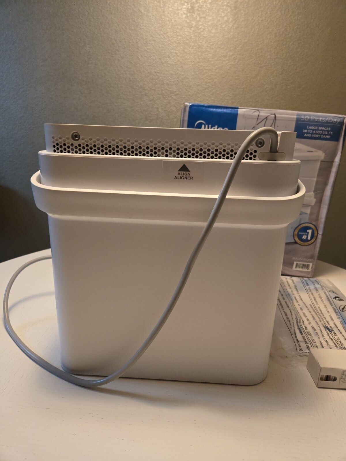 Midea Cube 50 Pint Smart Dehumidifier for up to 4,500 Sq. - Bellso