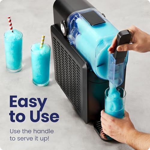 Iceman Slush-Ease 48 Oz. Slushy Maker with Customizable Thickness - Black  New