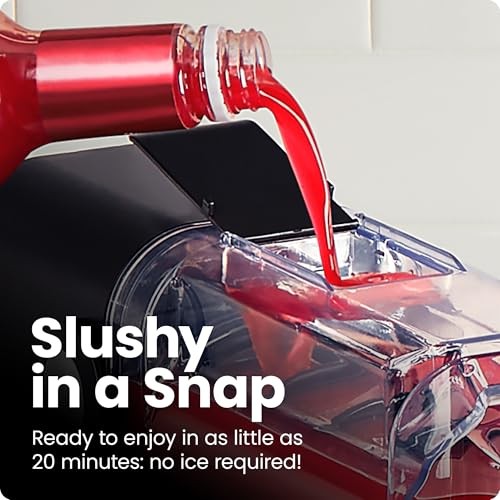 Iceman Slush-Ease 48 Oz. Slushy Maker with Customizable Thickness - Black  New