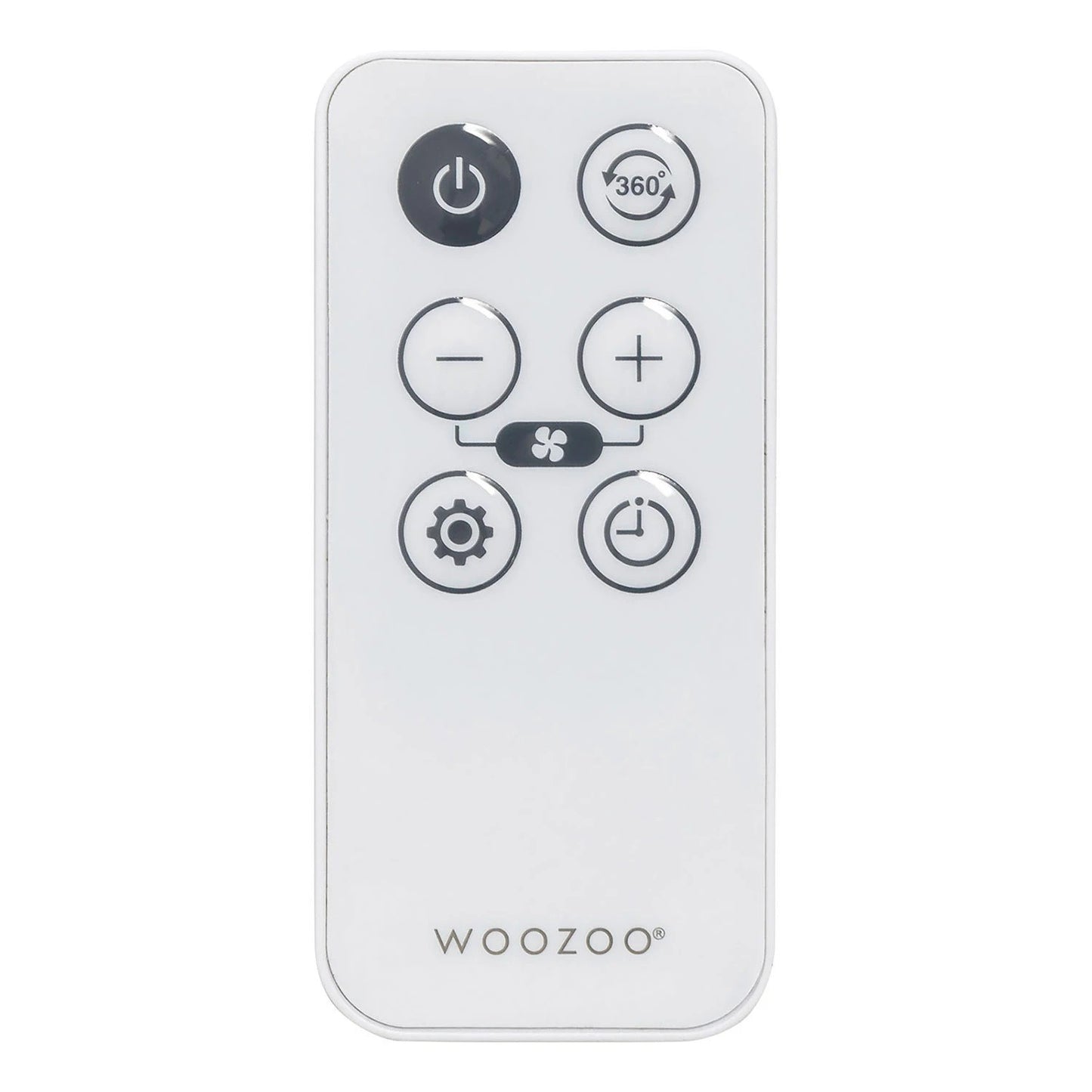 Woozoo 360 Degree Oscillating Personal Fan, White - Bellso